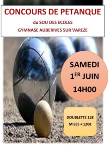 Concours de pétanque @ Foyer d'animation rurale